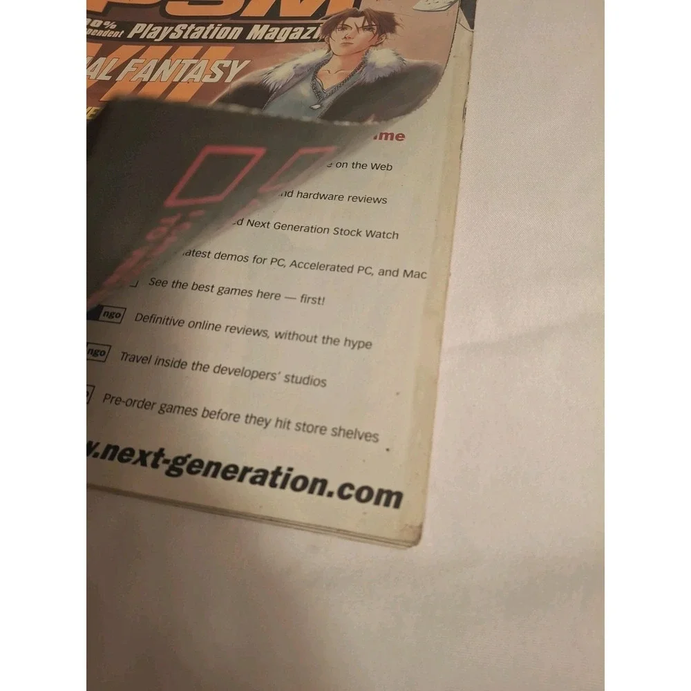 Final Fantasy VIII 8 FF8 1998 PSM PlayStation Magazine Issue 12 Book Game Guide
